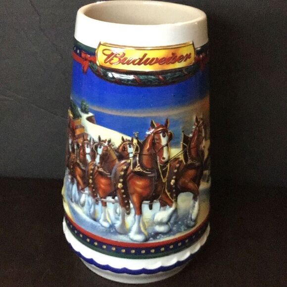 thousand two Budweiser Clydesdale beer mug - Picture 4 of 6